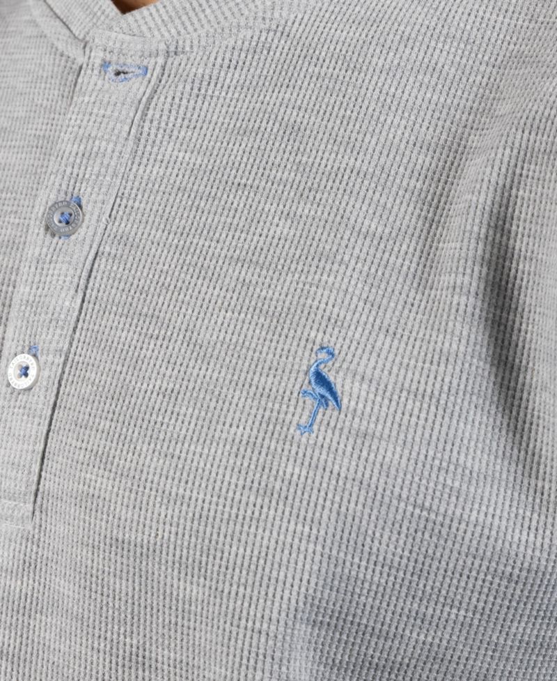 Men's Crew Neck Henley T-Shirt