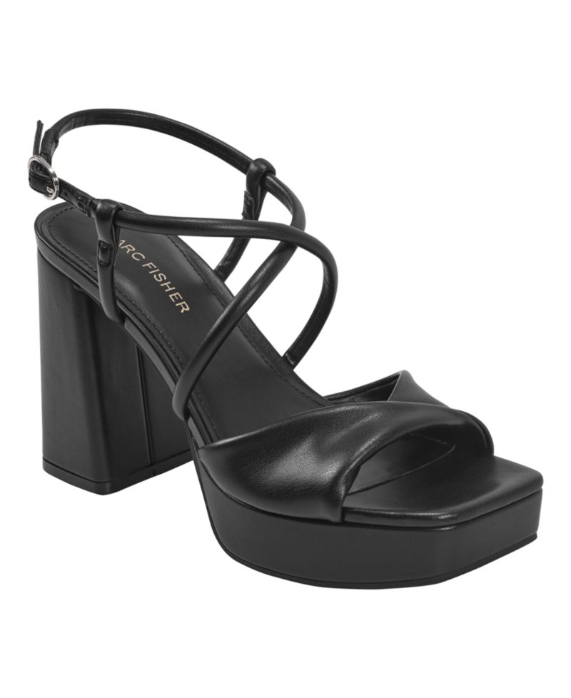 Women's Glady Strappy High Block Heel Platform Sandals