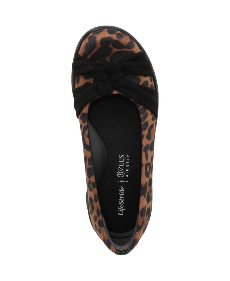 Women's Glamour Round Toe Ballerina Flats