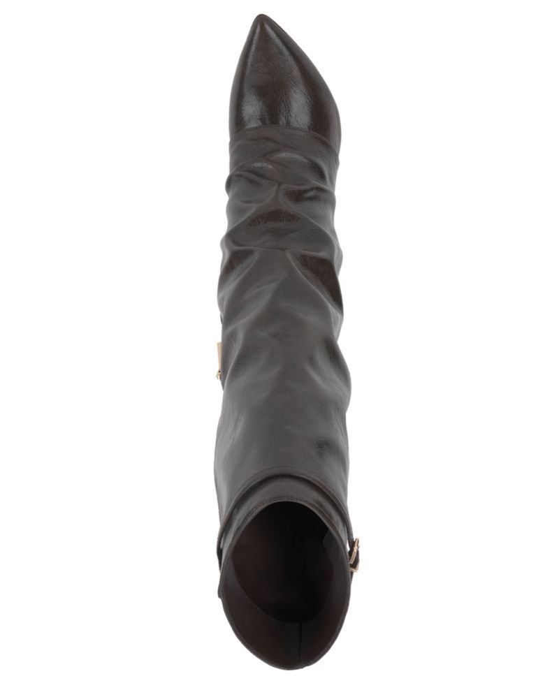 Women's Paeril Buckle Slouch Stiletto Boots, Regular & Wide Calf