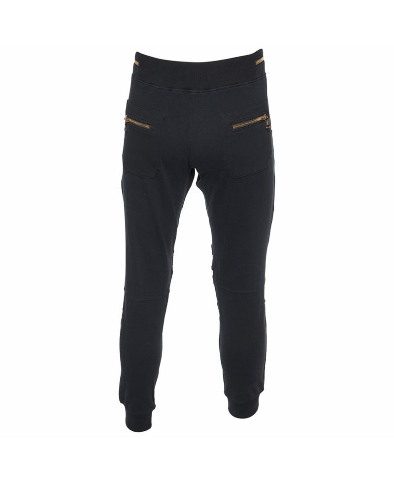 Balmain Women's Mid-Rise Logo-Print Joggers