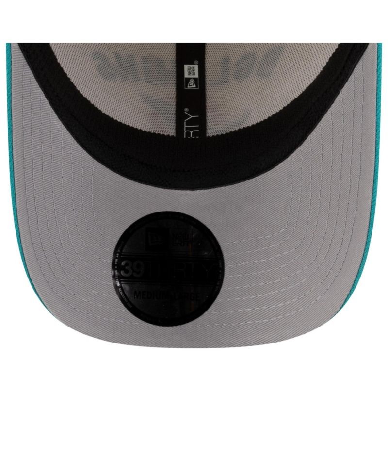 Men's Cream/Aqua Miami Dolphins 2025 NFL Draft 39THIRTY Flex Hat