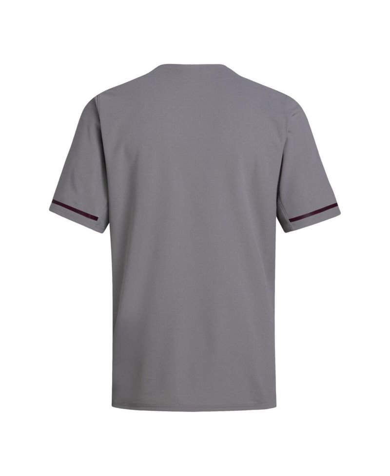 Men's Gray Texas A&M Aggies Replica Baseball Jersey