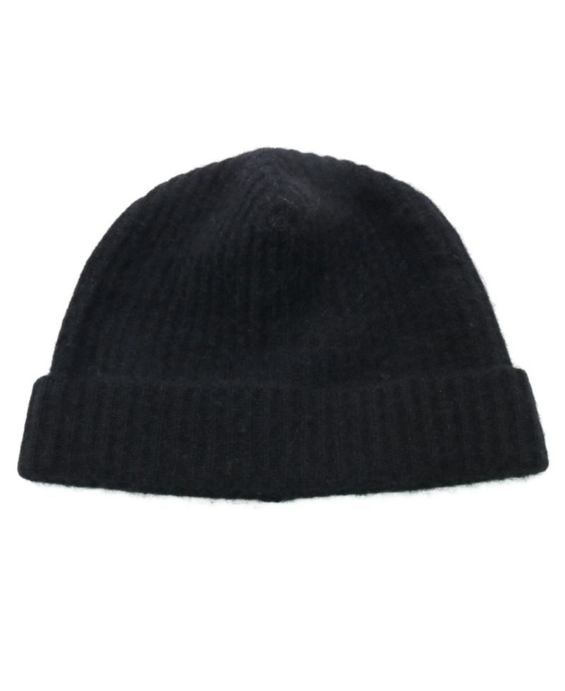 Men's Cashmere Folded Cuff Ribbed Hat