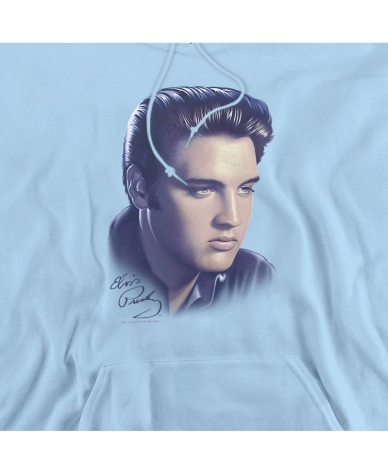 Men's Presley Portrait Retro Graphic Hoodie