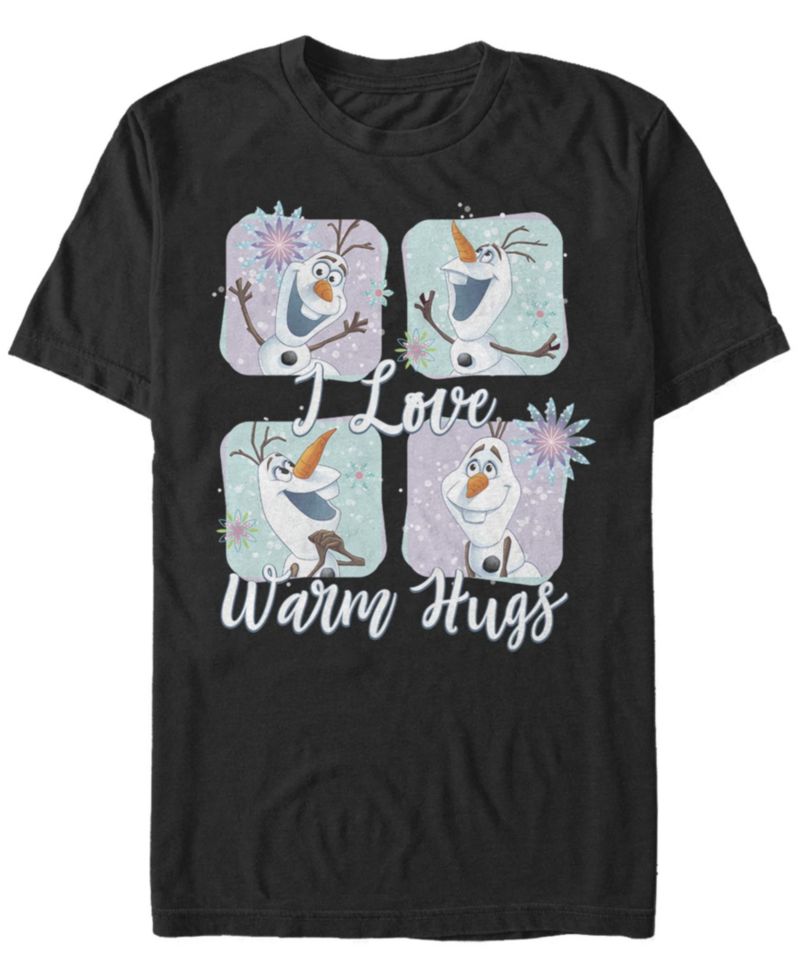 Men's Olaf and His Hugs Short Sleeve Crew T-shirt