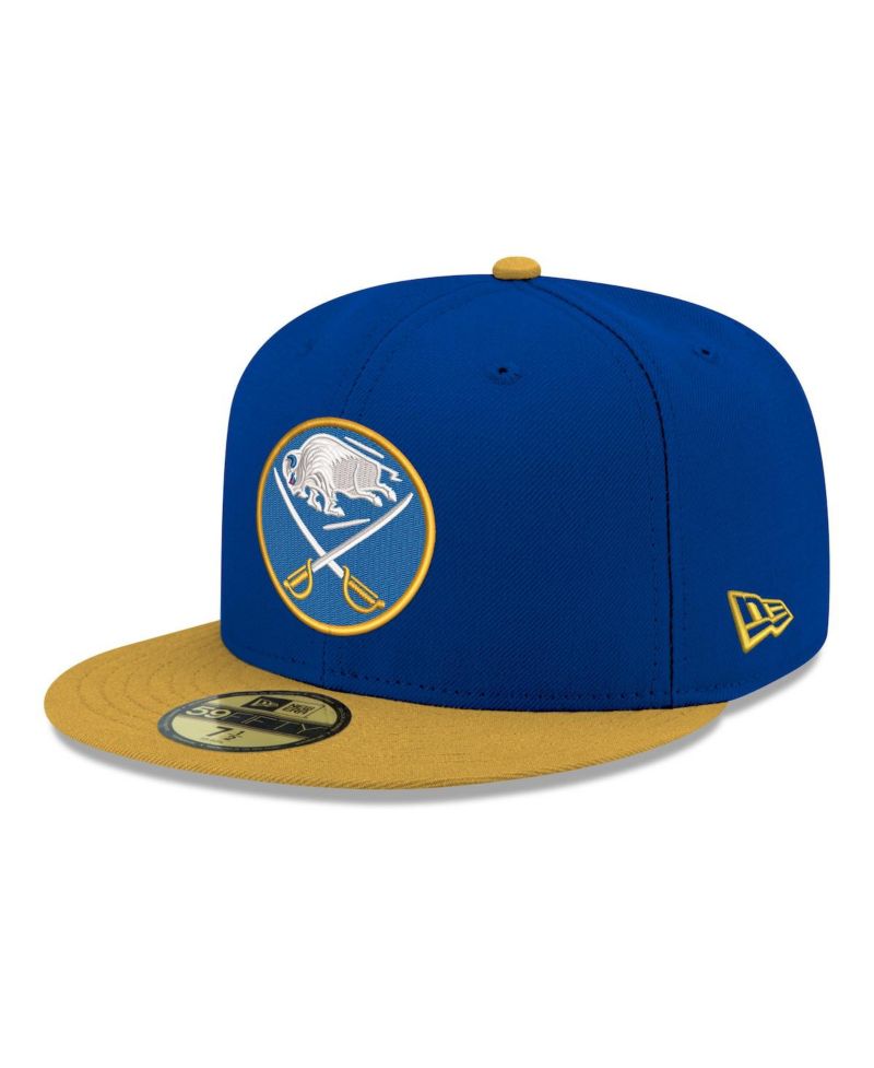 Men's Royal Buffalo Sabres Core Logo Two-Tone 59FIFTY Fitted Hat