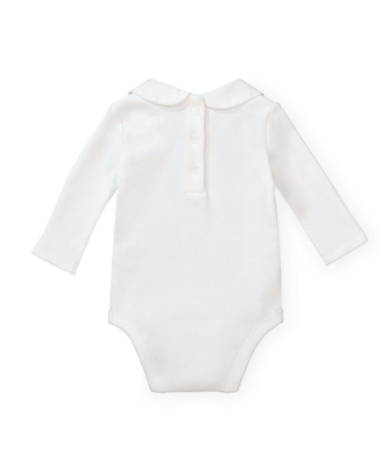 Baby Boys Hope and Henry Peter Pan Collar Bodysuit