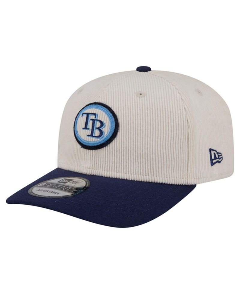 Men's Cream Tampa Bay Rays Loyal 9SEVENTY Adjustable Hat