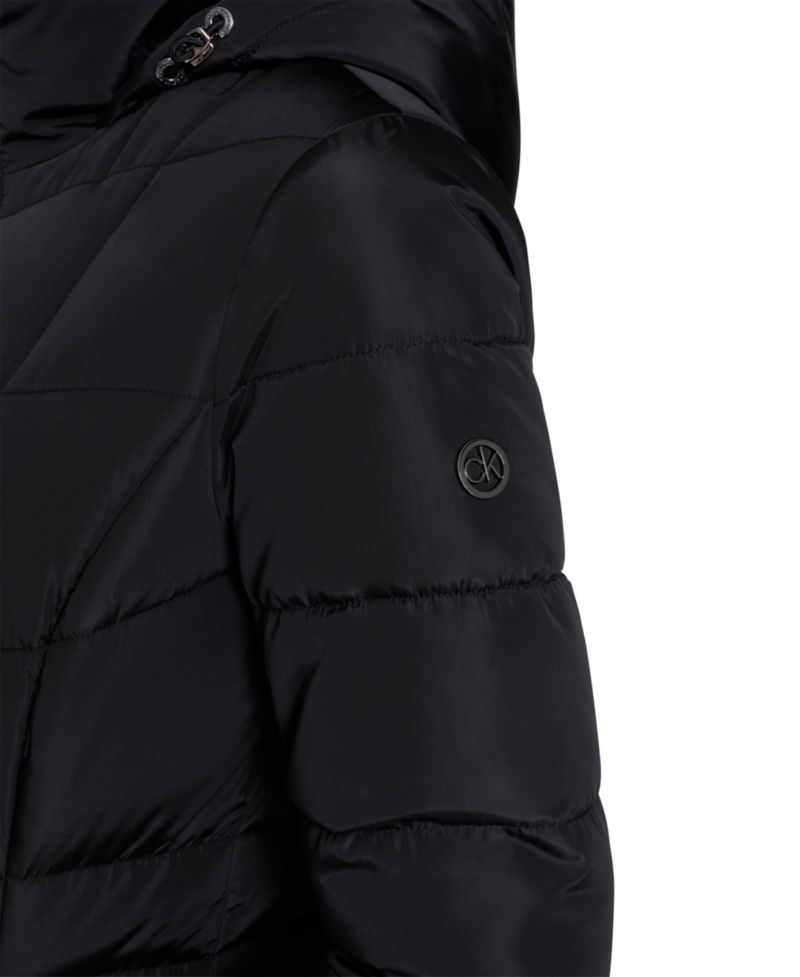 Women's Hooded Stand Collar Puffer Coat