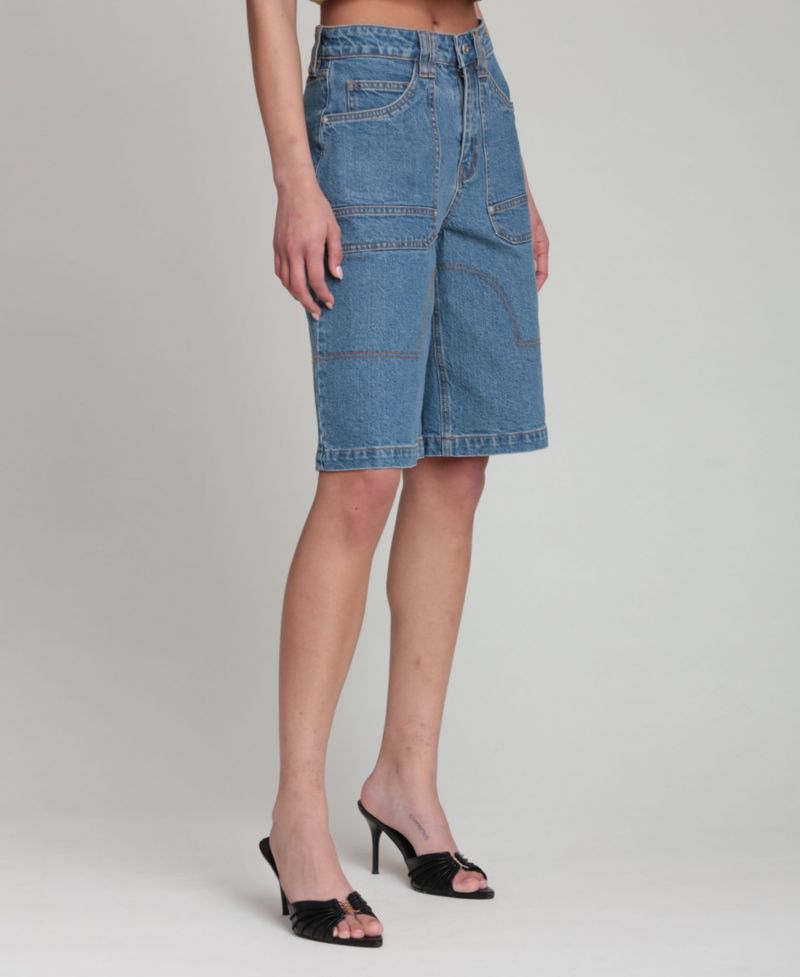 Women's Straight-Leg Denim Shorts