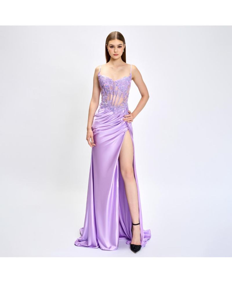 Women's Serra Lace Corset Gown