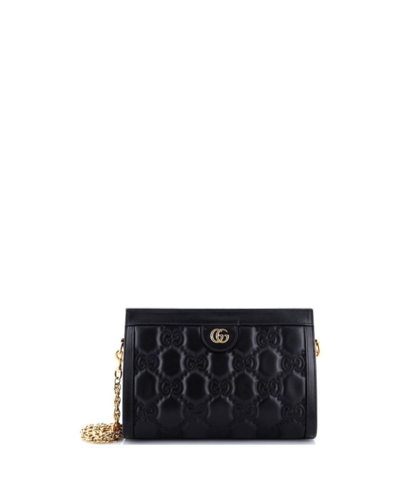 Small GG Shoulder Bag GG Matelasse Leather