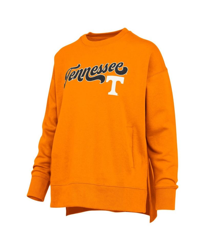 Women's Tennessee Orange Tennessee Volunteers Bonanza Chenille Harper Script Sweatshirt