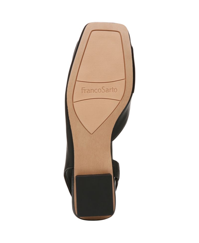 Teagan Square Toe Slingback Flats
