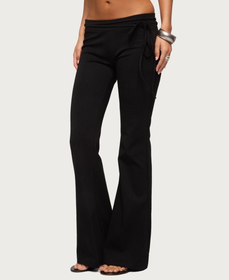 Women's Junipar Waist Tie Flared Pants