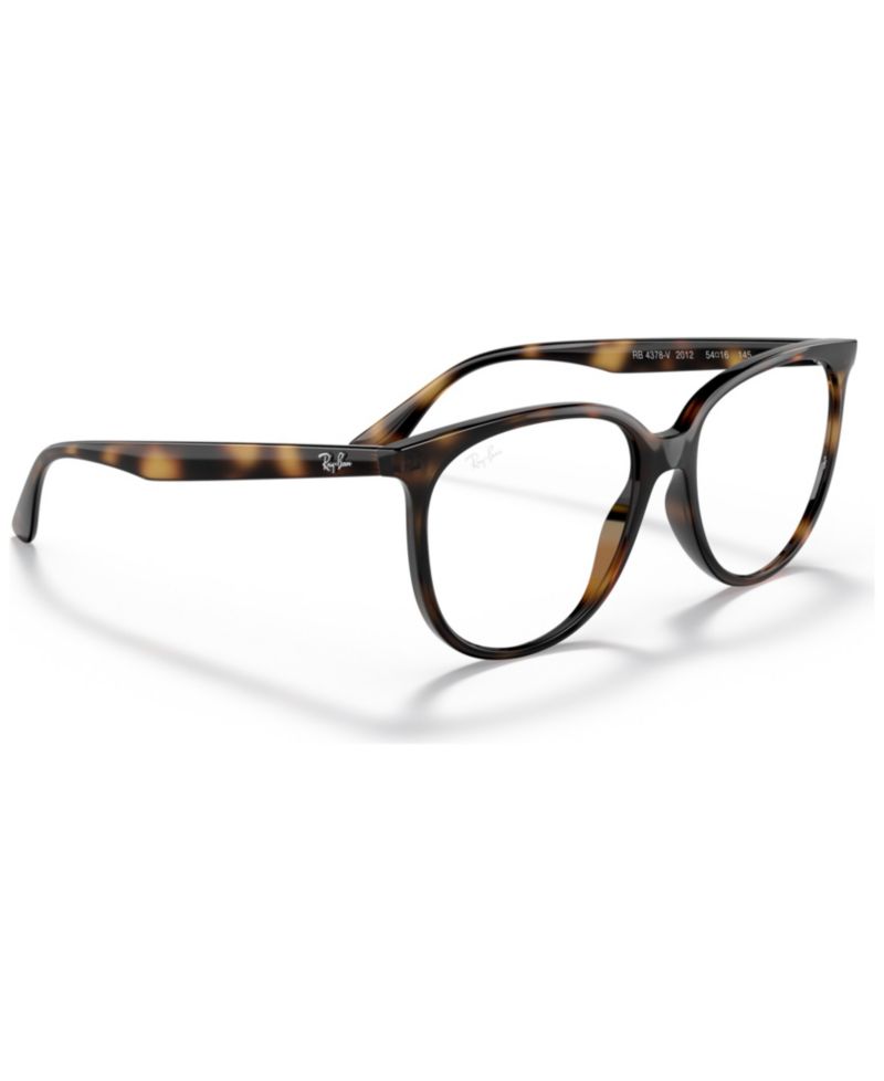 Woman Square Plastic RB4378V Optics Eyeglasses