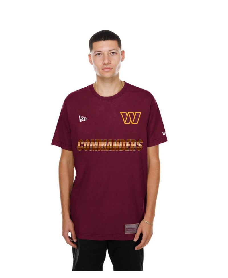 Men's Burgundy Washington Commanders Match T-Shirt