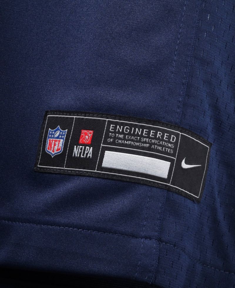 Men's Jaxon Smith-Njigba College Navy Seattle Seahawks 2023 NFL Draft First Round Pick Game Jersey