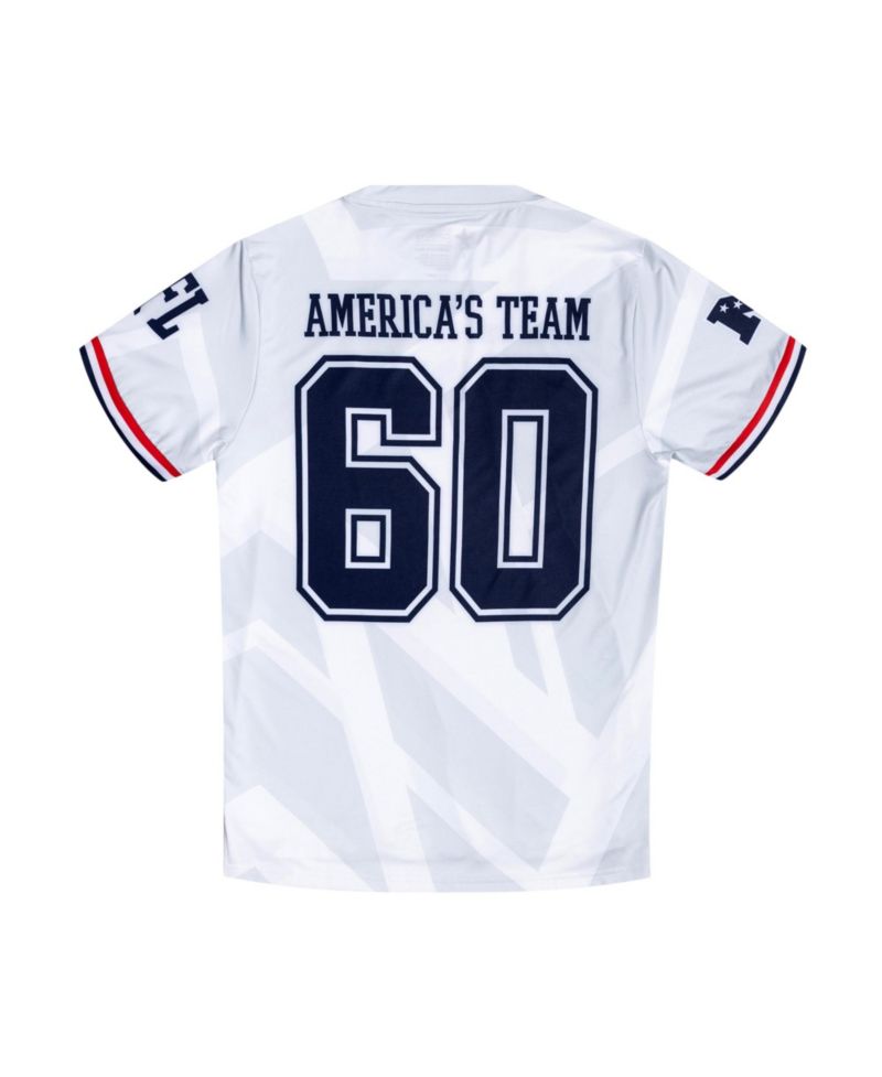 Boys' & Girls' 4-16 America's Team Fashion Soccer Top Crewneck Embroidered Appliqu&eacute; Graphics T-Shirt