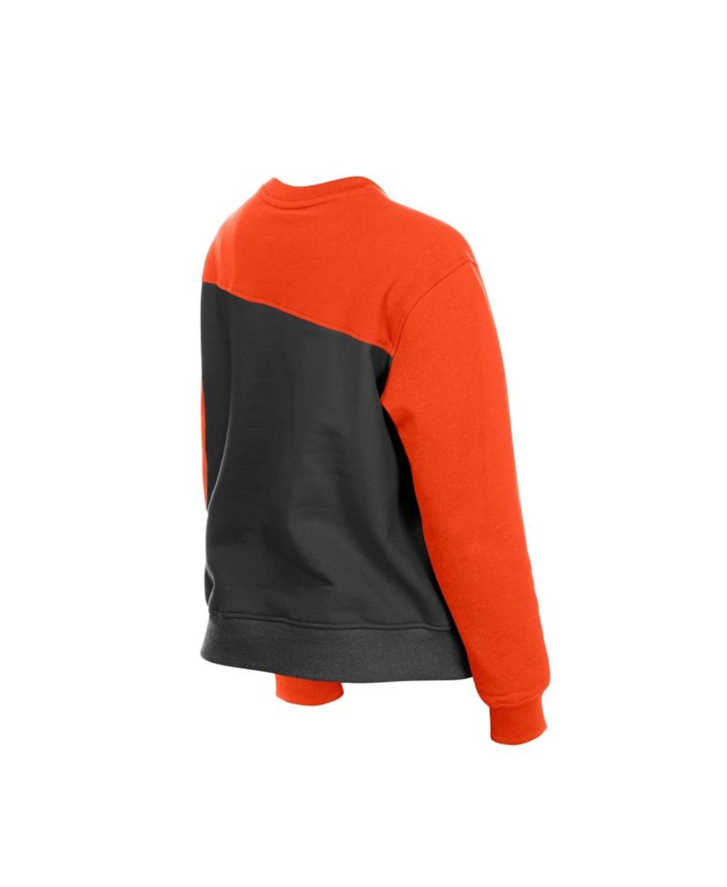 Women's Baltimore Orioles Gameday Color Block Fleece Graphic Sweatshirt
