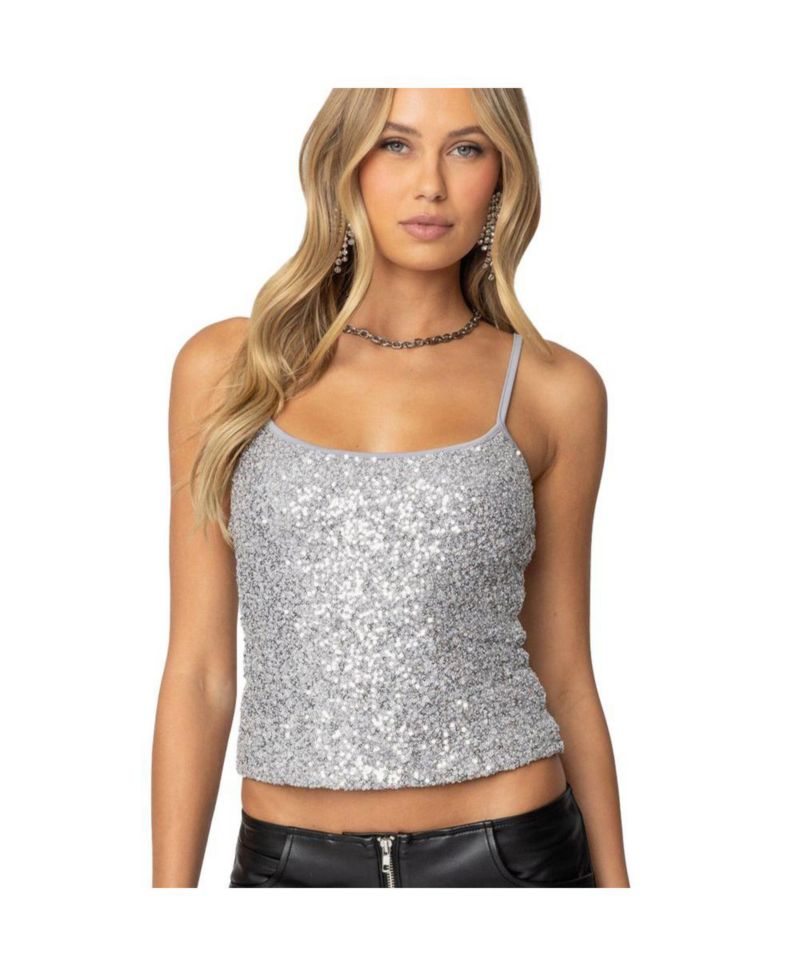 Women's Celene Sequin Tank Top