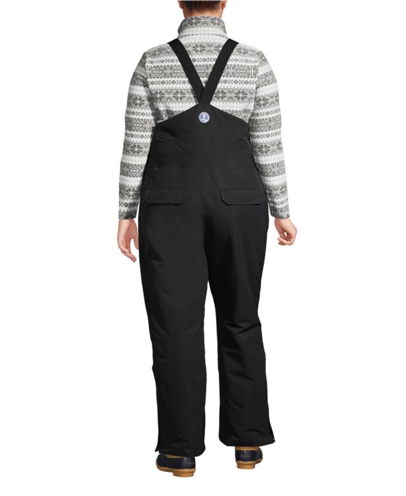 Plus Size Expedition Waterproof Insulated Snow Bibs