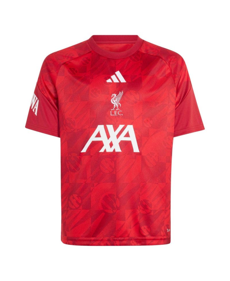 Big Boys and Girls Red Liverpool 2026 Home Pre-Match Jersey