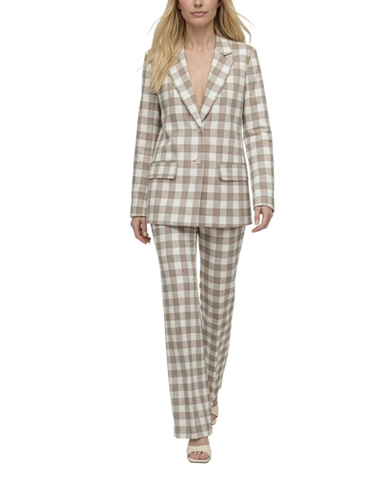 Women's Oatley Check Print Blazer Jacket