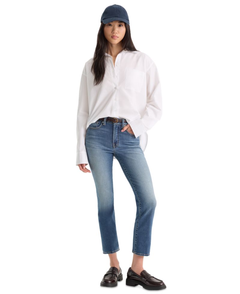 Women's Soft Tech Straight-Leg Jeans