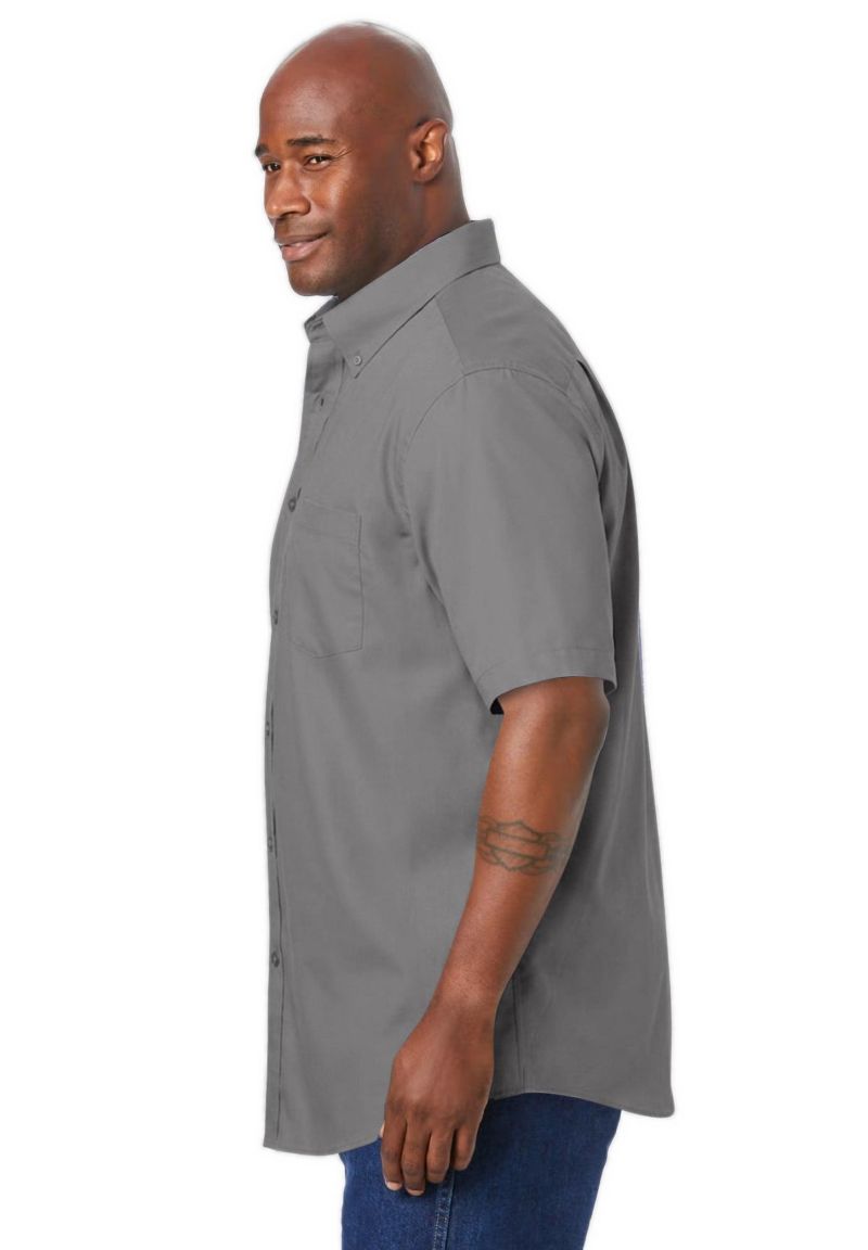 Men's Short-Sleeve Wrinkle-Free Everyday Oxford