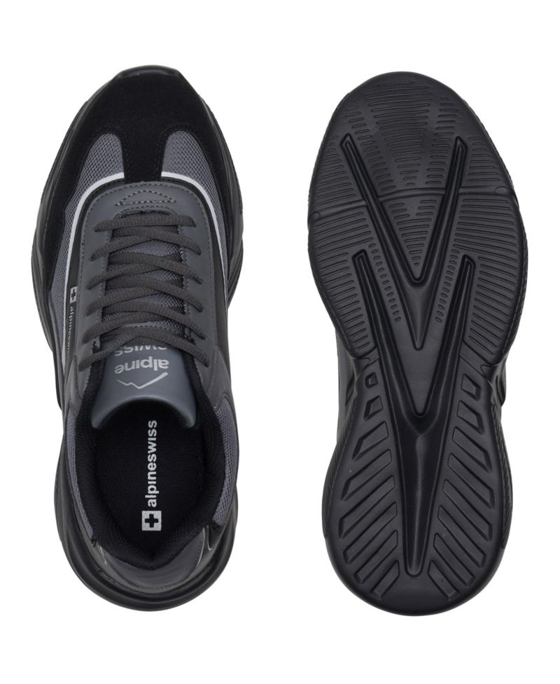 Men's Chunky Sneakers Retro Platform Dad Tennis Shoes