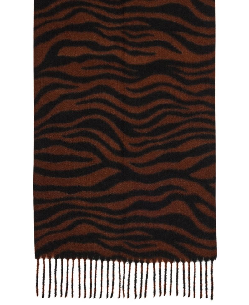Zebra Print Midweight Scarf