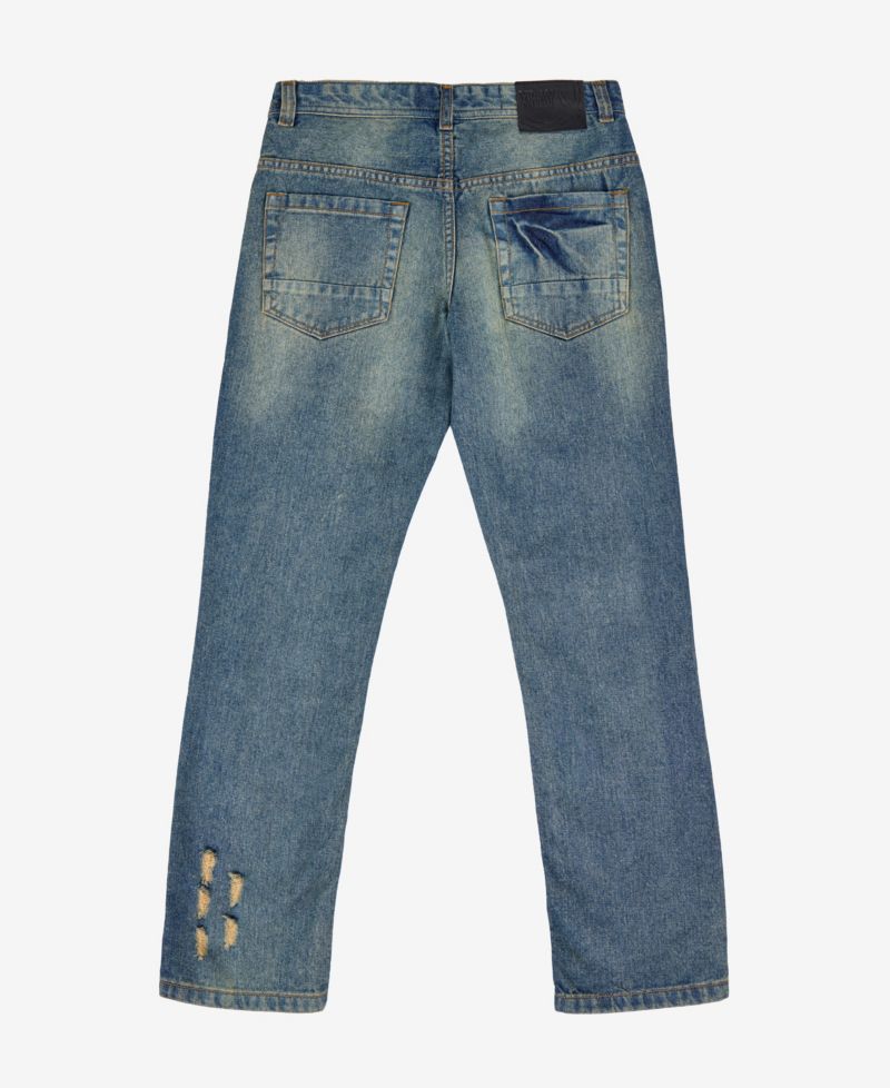 Big Boys Heavy Rips Repaired Jeans