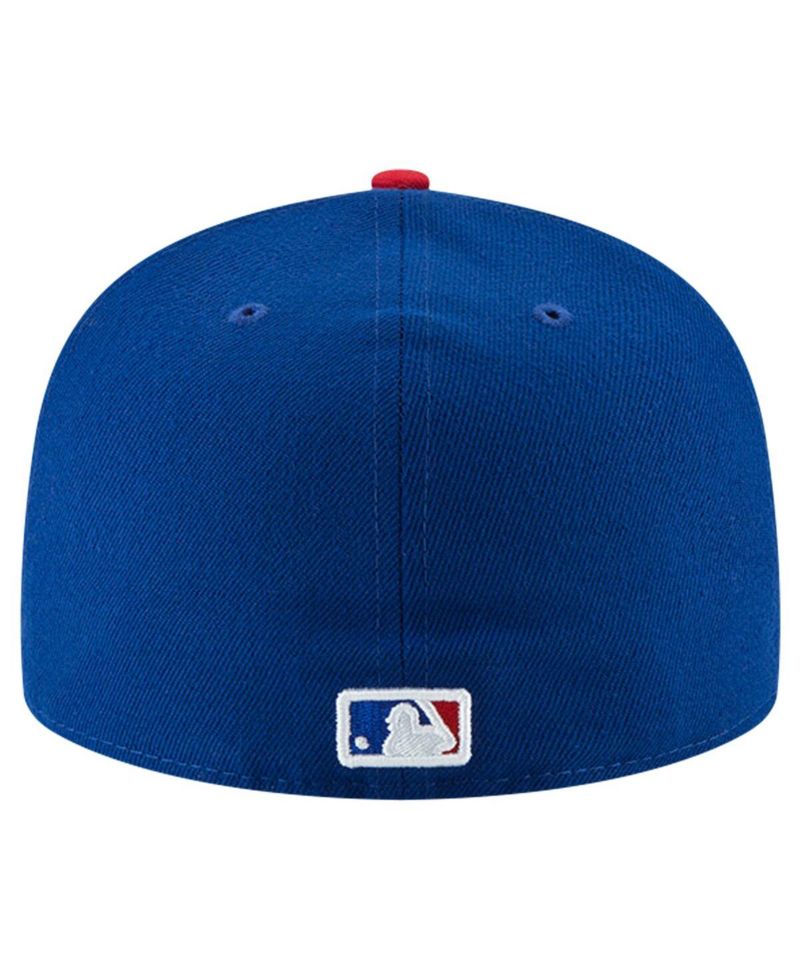 Men's Royal Chicago Cubs Buck O'Neil On Field 59FIFTY Fitted Hat