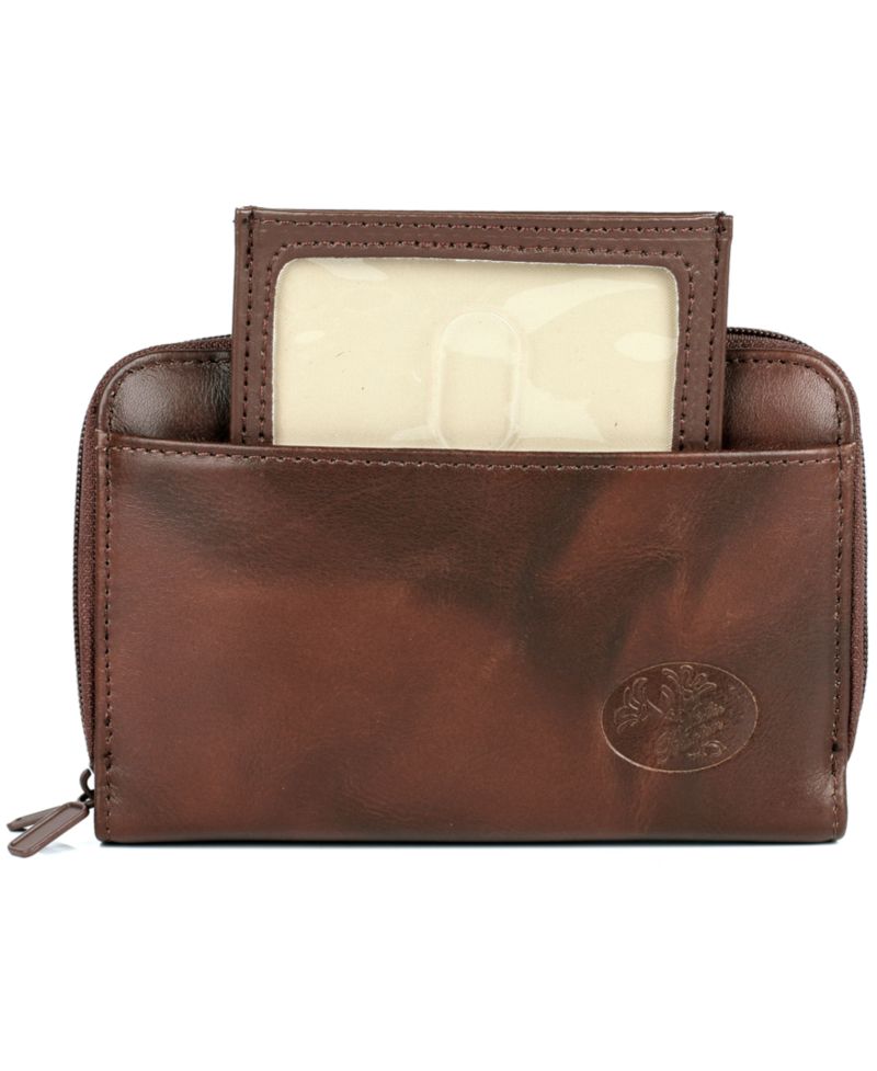 Women's Heiress Double Zip Organizer Wallet