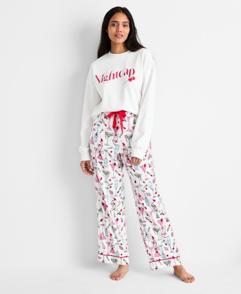 Women's Nightcap French Terry Graphic Sweatshirt