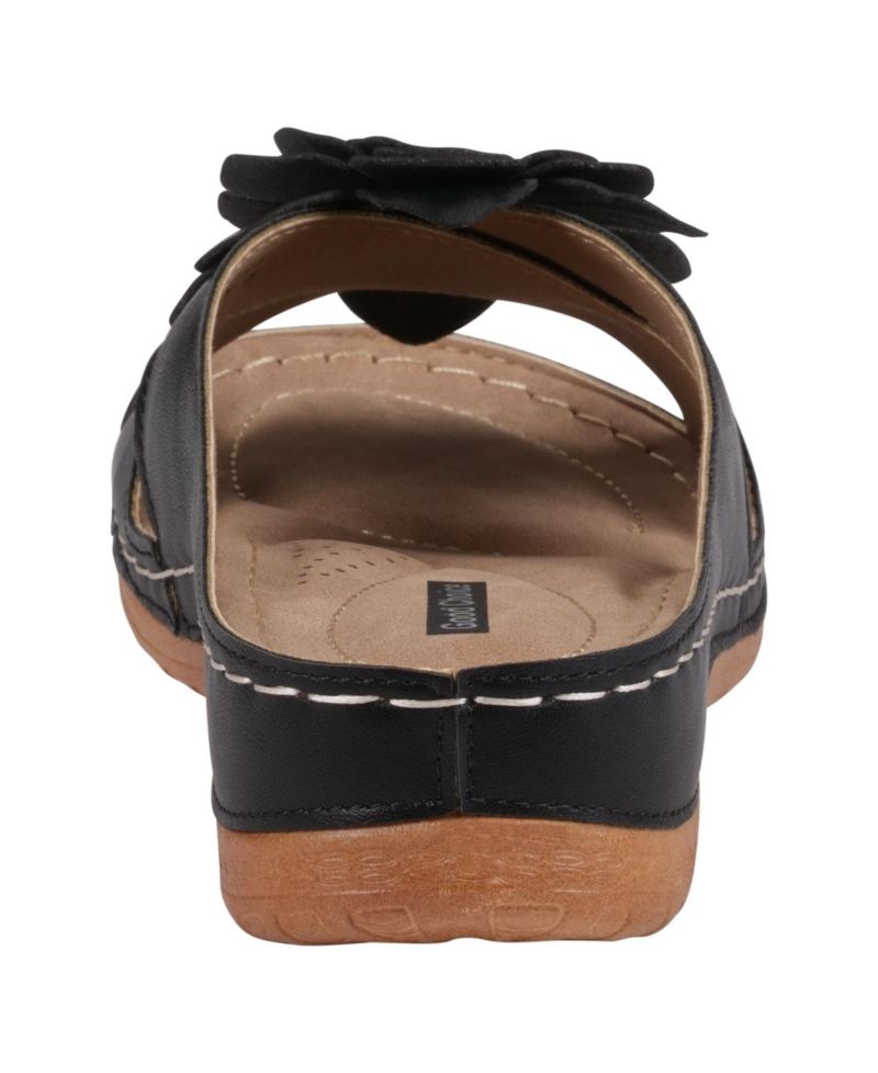 Women's Joy Flower Rosette Comfort Sandals