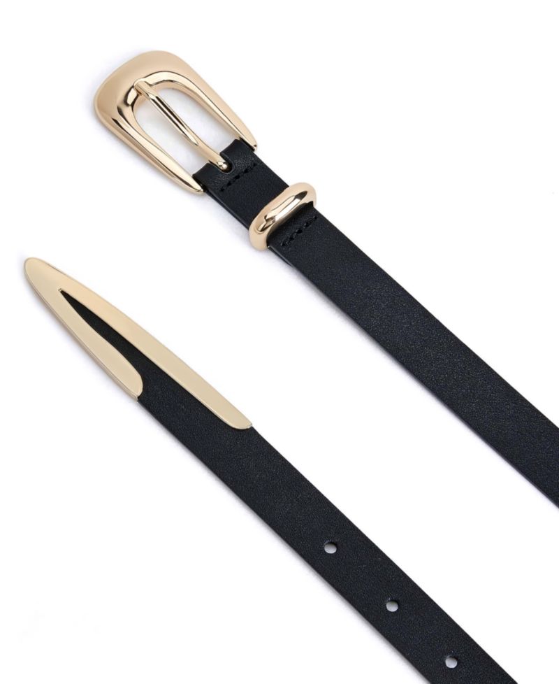 Modern Saddle Leather Belt