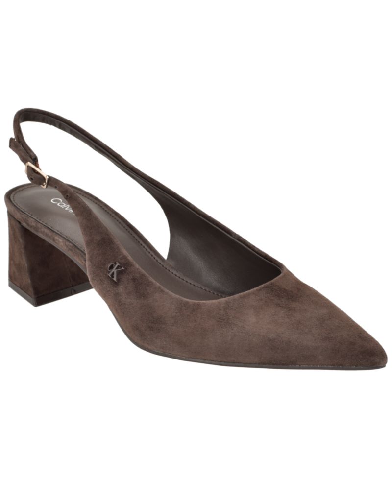 Women's Sarra Block Heel Slingback Pumps