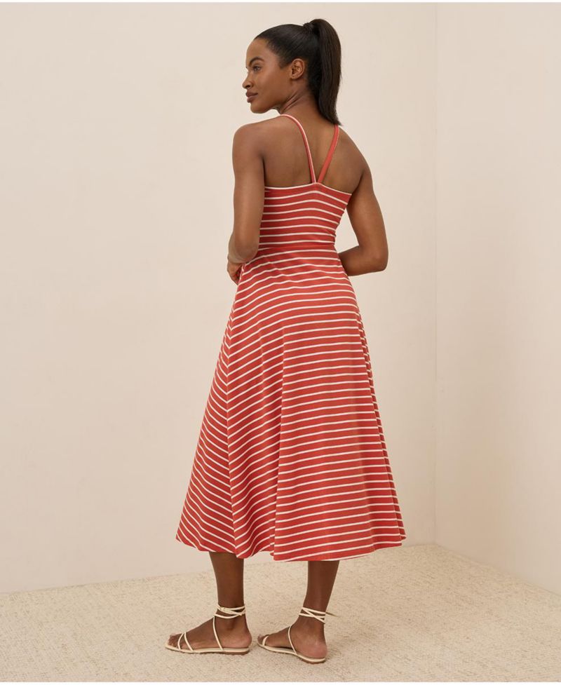 Women's Fit & Flare Midi Dress