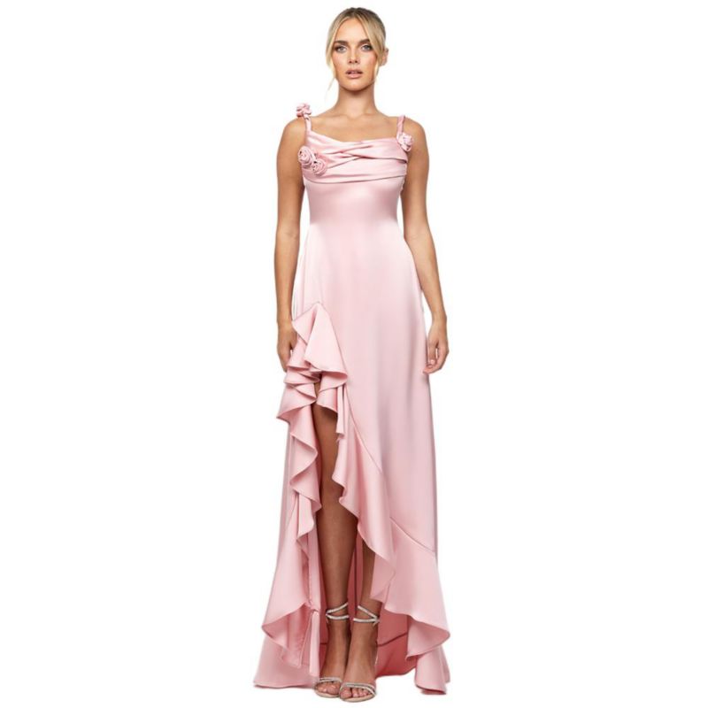 Women's Nakiyah Cowl Hi Lo Dress