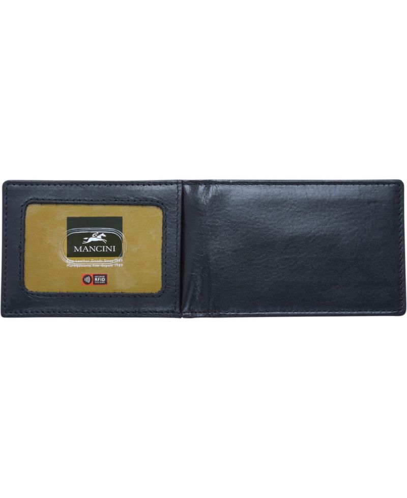 Men's Boulder Collection RFID Secure Wallet with Removable Passcase and Coin Pocket