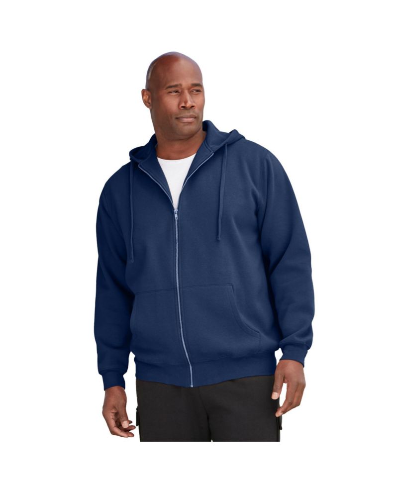 Men's Fleece Zip-Front Hoodie