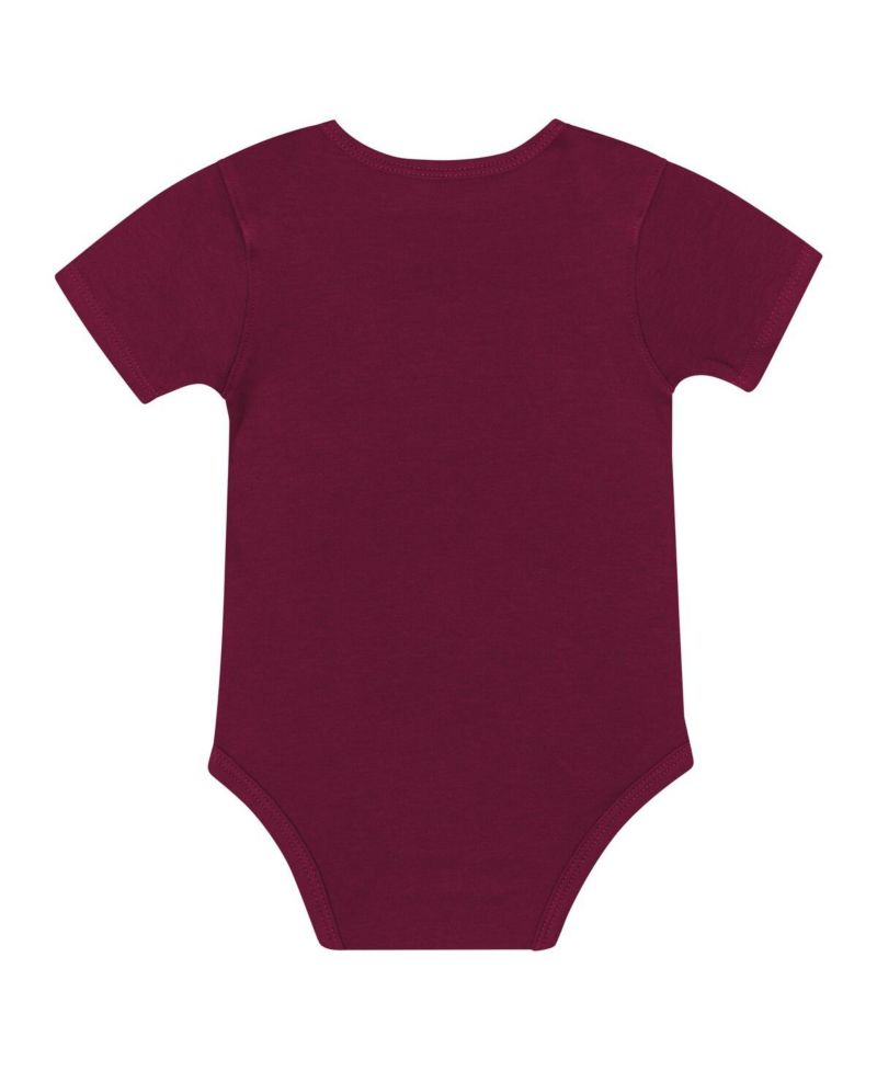 Baby Boys and Girls 3-Piece Florida State Seminoles Dynamic Duo Bodysuit, Bib Cuffed Knit Hat Set