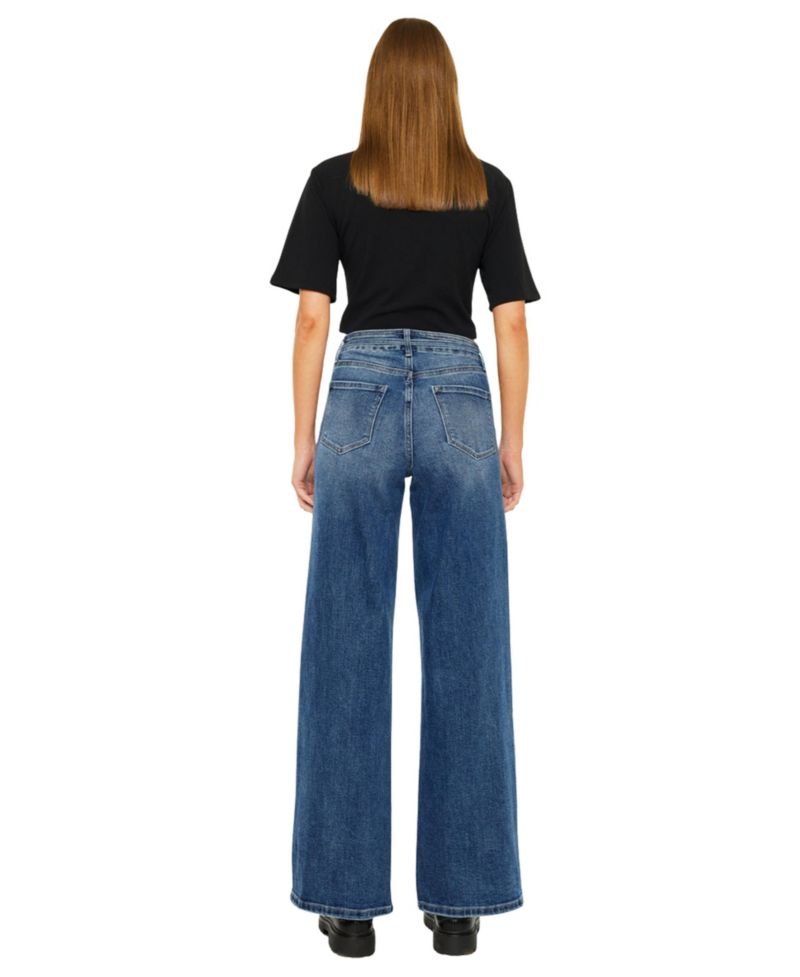 Women's Leah Ultra High Rise Wide Leg Jeans