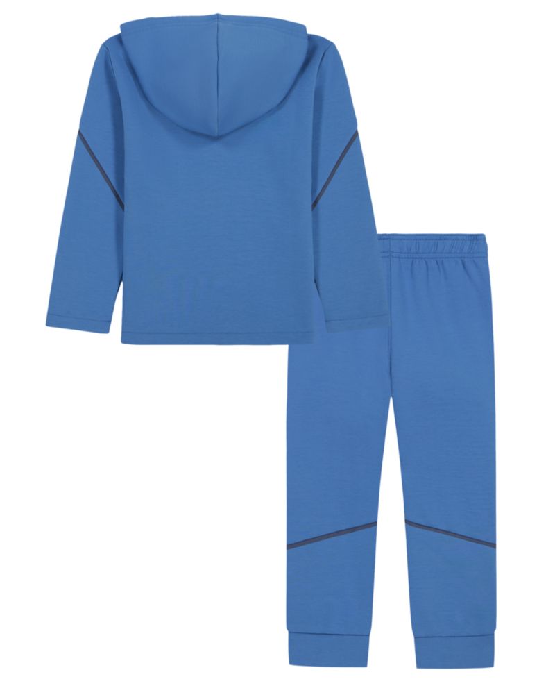 Boys' 4-7 Double-Knit Full-Zip Hooded Hoodie and Joggers, 2-Piece Set