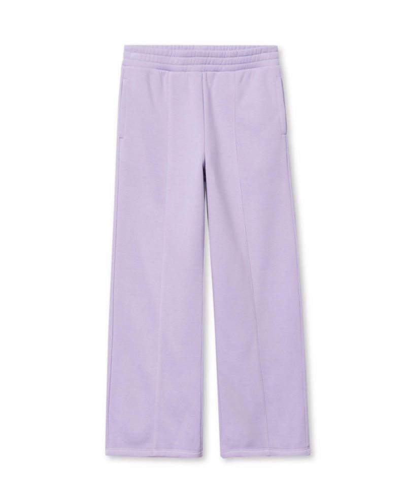 Girls Fleece Wide Leg Pants
