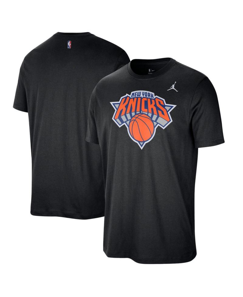 Men's Black New York Knicks Statement Edition Essential T-Shirt