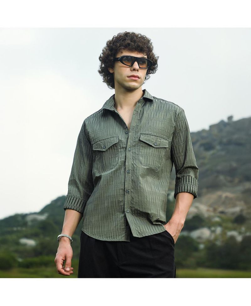 Men's Crimp-Tactile Utility Shirt